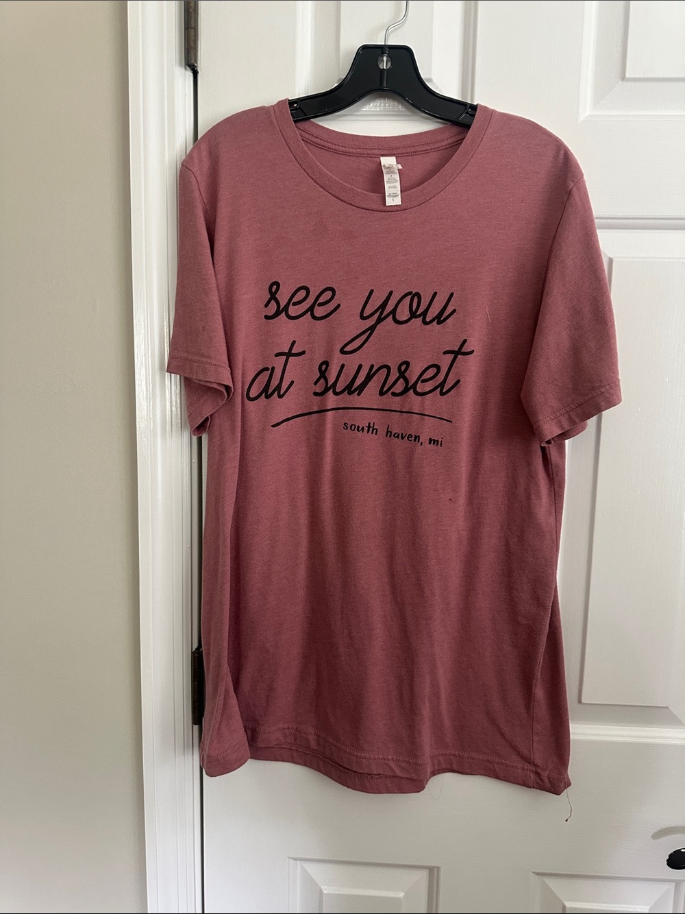 Bella Canvas Mauve/Pink "See You at Sunset" Short Sleeve Tee